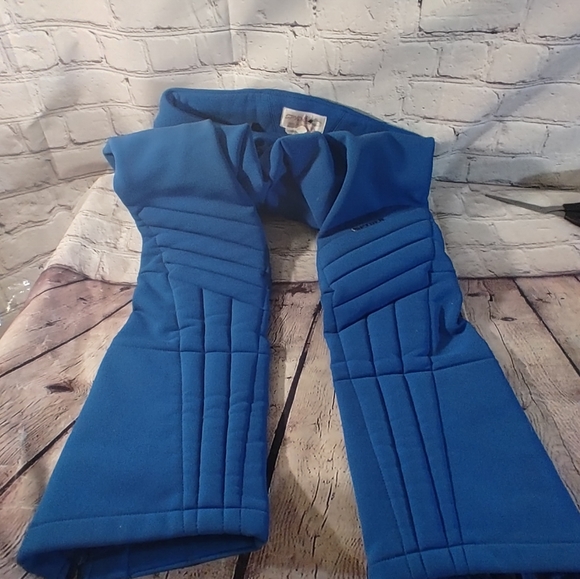 Spyder Blue Vintage Japan Blue Retro Ski Snow Padded Pants 33 x 26 - Picture 5 of 16